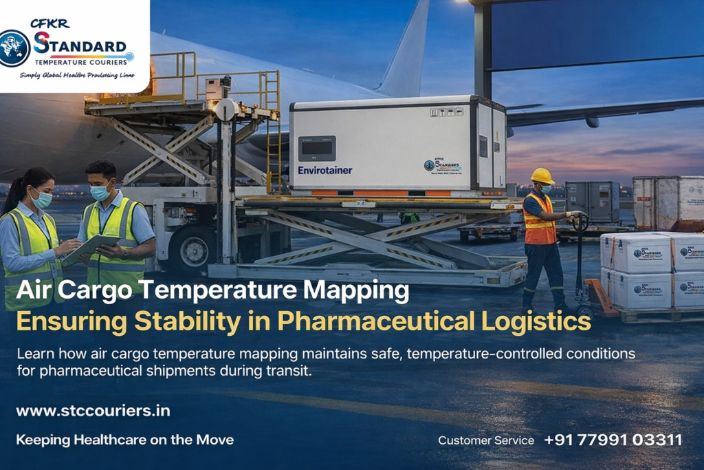 air cargo temperature mapping pharmaceutical logistics