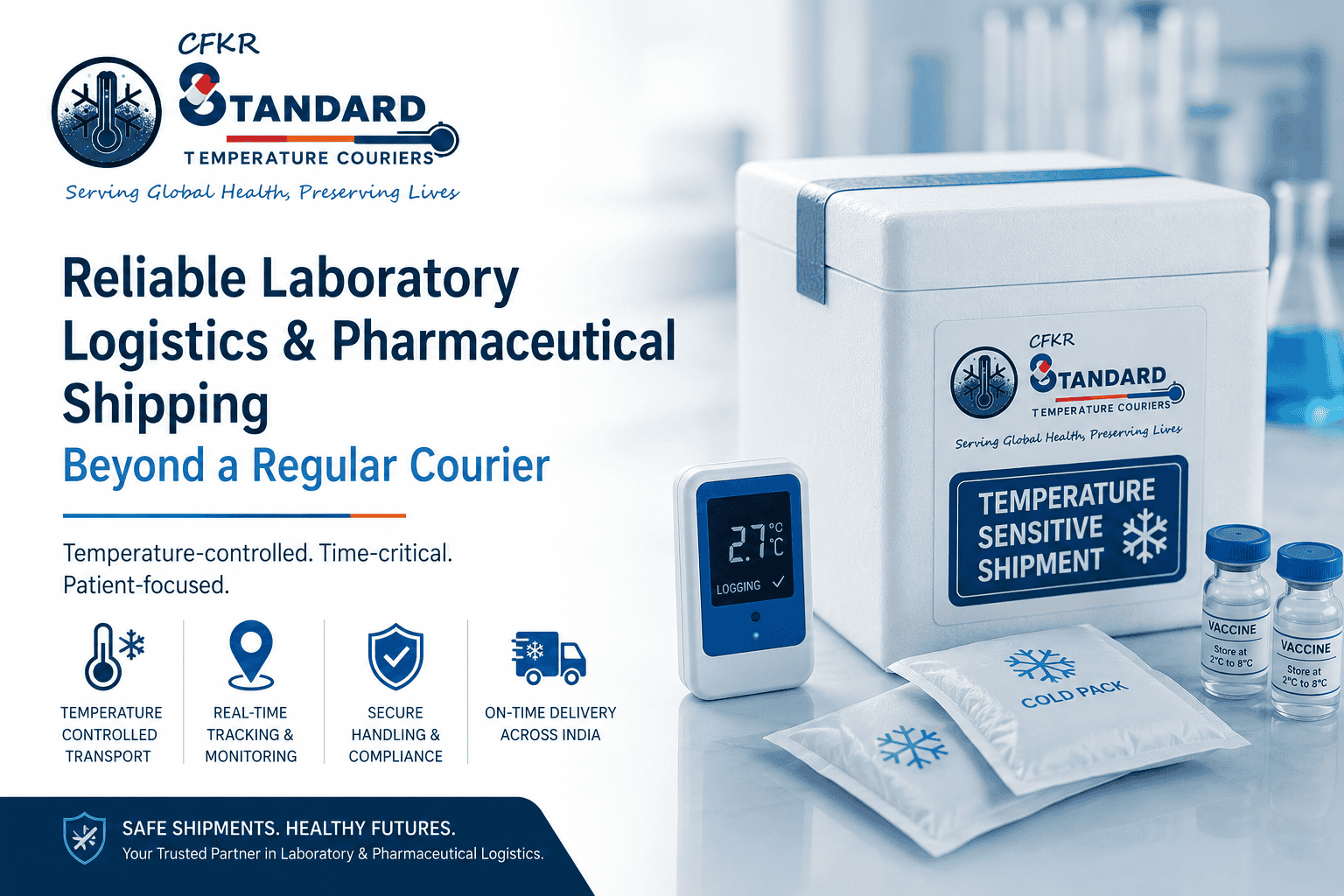 Laboratory Logistics and Pharmaceutical Shipping