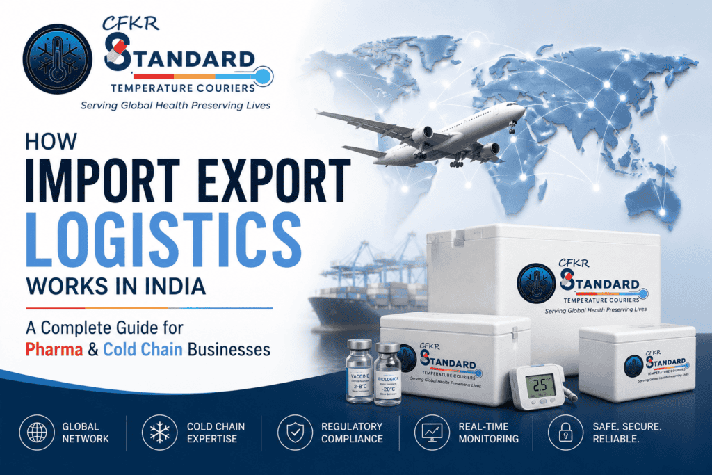 How Import Export Logistics Works in India: A Complete Guide for Pharma