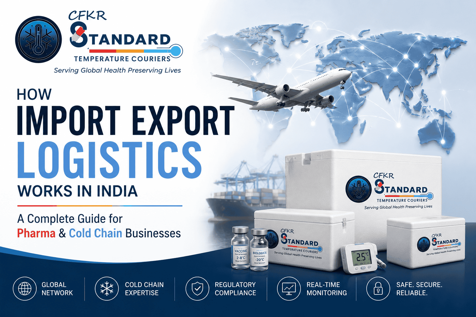 How Import Export Logistics Works in India: A Complete Guide for Pharma