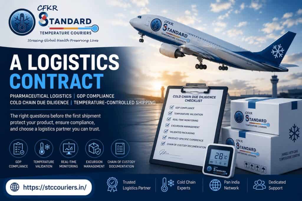 Evaluate your cold chain logistics provider with these 12 essential questions covering GDP compliance, temperature control, risk management,