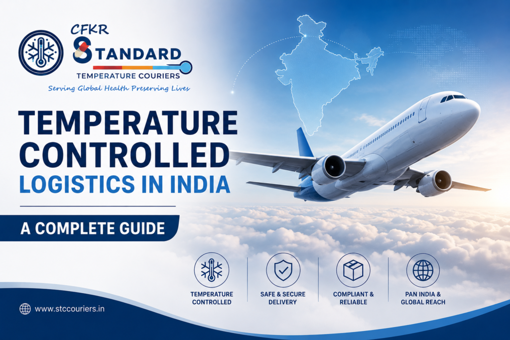 Temperature controlled logistics in India with air freight for pharmaceutical shipments