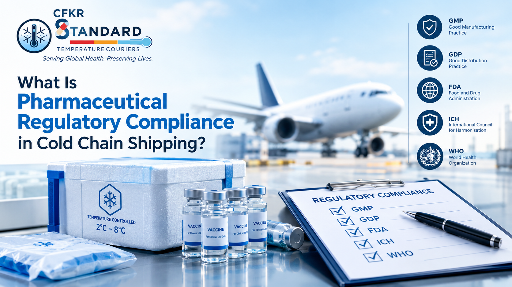 Pharmaceutical regulatory compliance in cold chain shipping